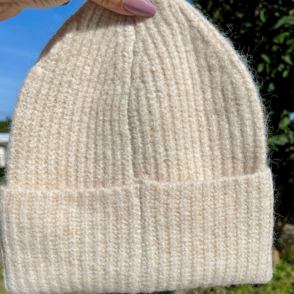 Favorite Daughter Cream Knit Beanie - Picture 11 of 11